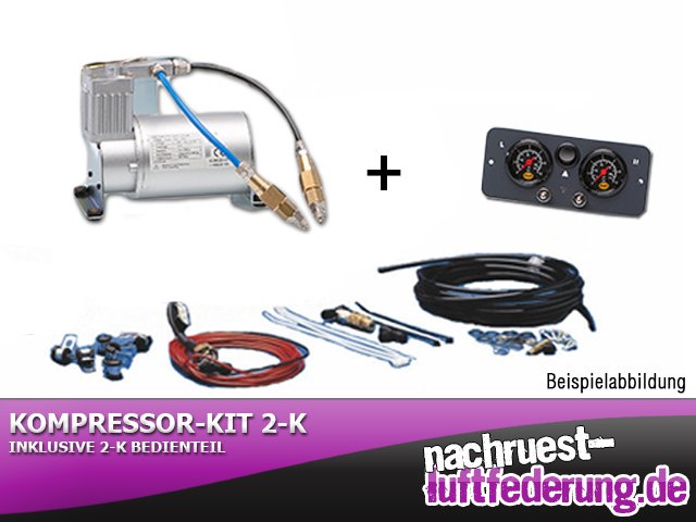 Kompressor-Kit (HD) inkl. Bedienteil 2-K (p.f. PBA) - Luftfeder