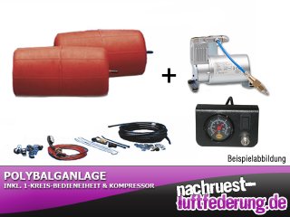Luftfederung (1-K.) Volkswagen Golf 6 (09-14) Plus Sport